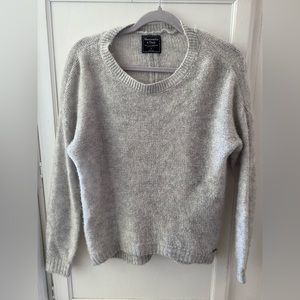 Soft grey Abercrombie & Fitch sweater